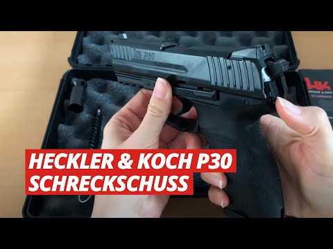Heckler & Koch P30 Schreckschuss Pistole - 9 mm P.A.K. schwarz