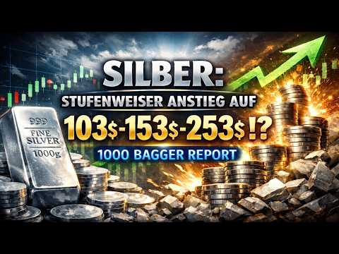 Silberaktien | Goldaktien - Silber: Stufenweiser Anstieg auf 103$ - 153$ - 253$ !?