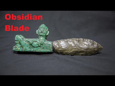 Obsidianmesser-Sammlung – Geschichte des aztekischen Tecpatl