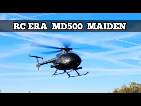 Rc Era c189 md500 helicopter maiden flight