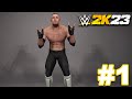 WWE 2K23 MyRISE Gameplay Part 1 – Creating a Superstar!