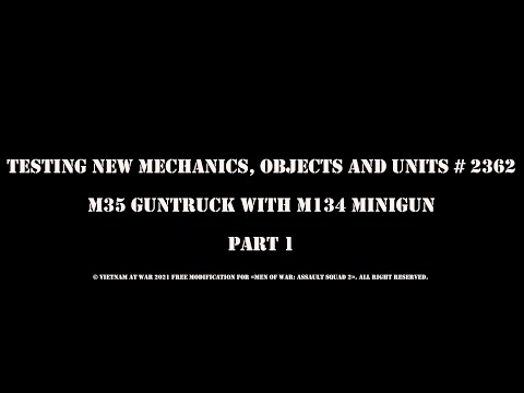 M35 Guntruck with m134 minigun