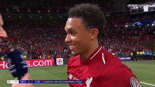 Alexander-Arnold and Salah interview