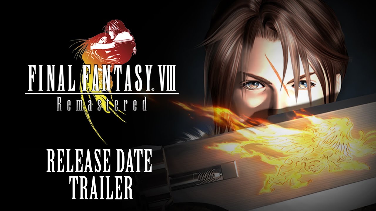 FINAL FANTASY VIII Remastered â€“ Official Release Date Reveal Trailer (Closed Captions) - YouTube