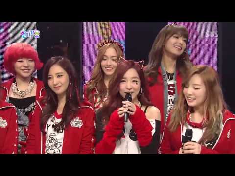 130106 Inkigayo - SNSD Interview Cut