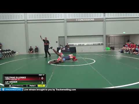 138 Lbs Round 5 (6 Team) - Lillymae Ellerbee, North Carolina Vs Liv Wieber, Idaho F865