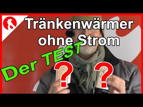 139 Tränkenwärmer ohne Strom für den Hühnerstall -  Jensman and the Huhns