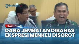 Ekspresi Menkeu Purbaya Disorot seusai Disindir KSAD Maruli soal Dana Pembangunan Jembatan Bailey