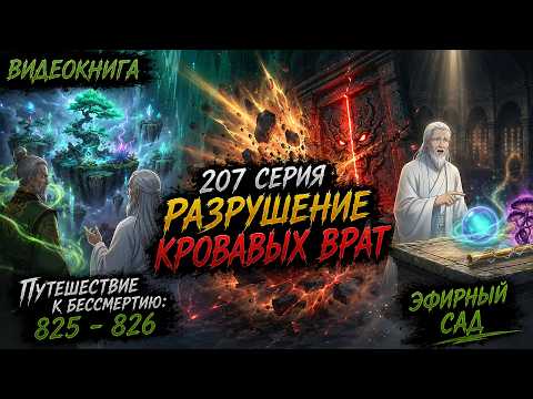 Путешествие к бессмертию 207 серия | Главы 825 - 826. Разрушение Врат