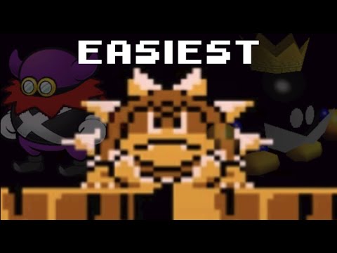 Who could possibly be the easiest super mario boss?
