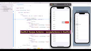Download the video "SwiftUI Swipe Actions - swipeActions in SwiftUI"