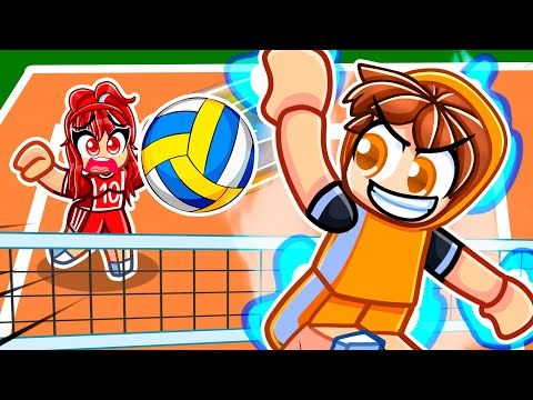 Trolling Players with TIME SKIP HINOTO in Volleyball Legends...