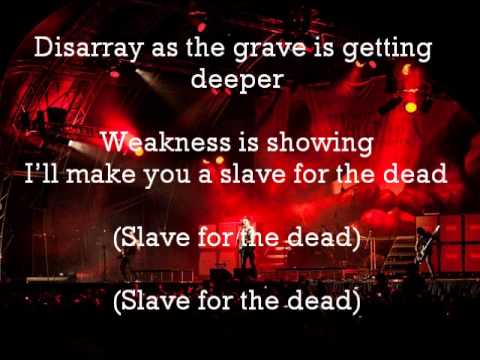 Bullet For My Valentine - Raising Hell (lyric video)