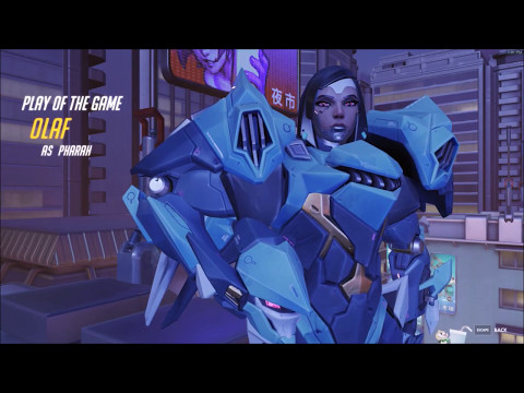 Overwatch Pharah Barrage POTG [Team Kill!]