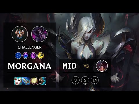 Morgana Mid vs Akali - EUW Challenger Patch 10.19