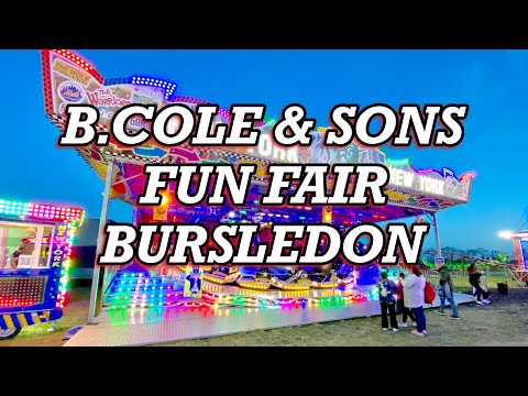 B.Cole & Sons Fun Fair Bursledon Vlog 17th April 2021