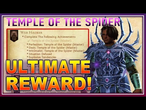 ULTIMATE Reward: Temple of the Spider (Master) 10 Achievements: Armor of Lolth - Neverwinter Mod 24