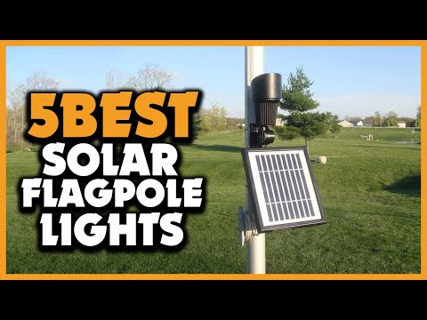 Top 5 Best Solar Flagpole Lights Review 2023