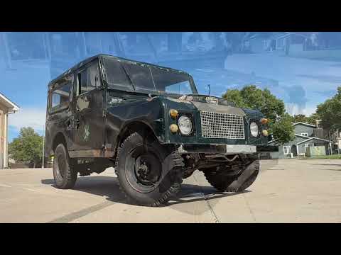 Walk around video of a 1949 Land Rover series 1