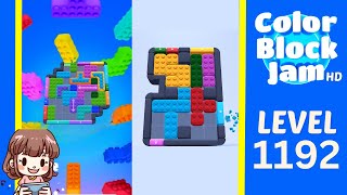 Solution du Niveau 1192 de Color Block Jam