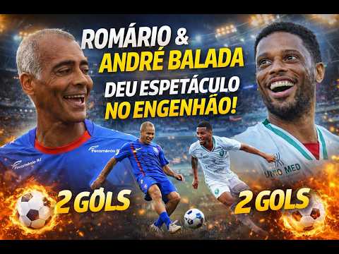 Romário e André Balada - Que dupla | Chuva de Gols