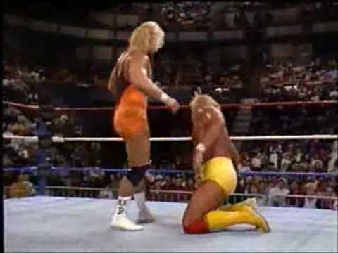 Hulk Hogan & Ultimate Warrior vs. Mr. Perfect & The Genius | 2xzone.com