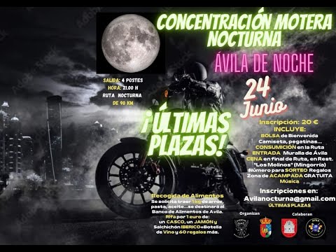 2º Concentración Motera  Nocturna
