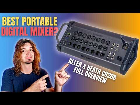 Allen & Heath CQ-20B + Rack Ears / Rack Mount [Digital Mixer] image 11