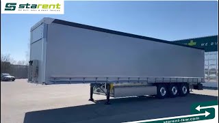 Nieuw Schmitz Cargobull Tautliner, Hubdach, Palka, LED, Liftachse, XL – Zertifikat, Mult oplegger schuifzeil | Foto 4 - Autoline