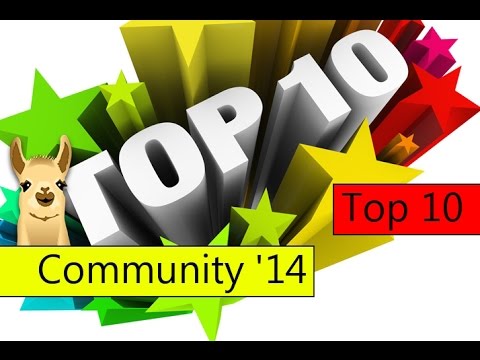 CommunityLama 2014 / Die besten Brettspiele des Jahres / Top 10 / SpieLama