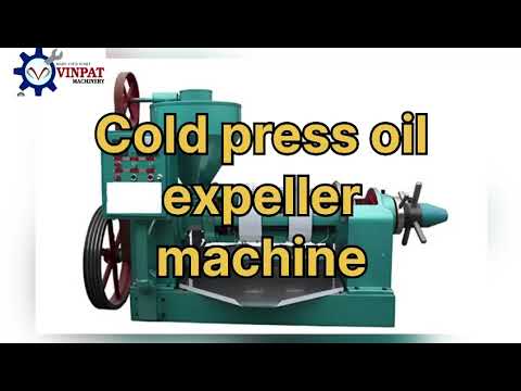 Cold Pressed Mustard Oil Extraction Machine