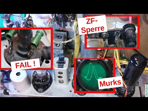 [153] ZF Sperre  abgleichen, Wobbler anschließen, ZF Filter reparieren - Blaupunkt NU670W Teil12