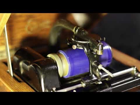 Edison Blue Amberol #2302 : When the maple leaves were falling