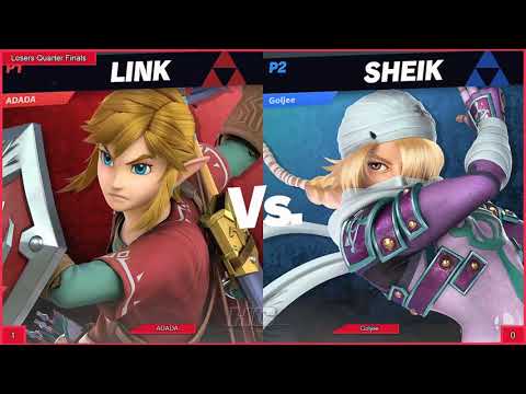 Smash Academy 27 LQF Bo3 ADADA Link vs Goljee Sheik