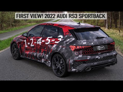 FINALLY! NEW 2022 AUDI RS3 SPORTBACK - IT DRIFTS!! FIRST LOOK, DETAILS, SOUND CHECK AND MORE!