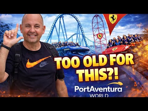 PortAventura World - first ever visit 2025 Day Vlog - getting to old for this 😂