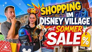 SHOPPING im DISNEY VILLAGE Disneyland Paris Sommerferien 2026 SALE