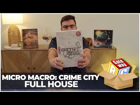 UNBOXING BG Gateway | MicroMacro: Crime City – Full House