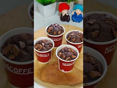 Happy Happy Biscuit Cupcake Recipe  #shorts #dessert #shortsfeed