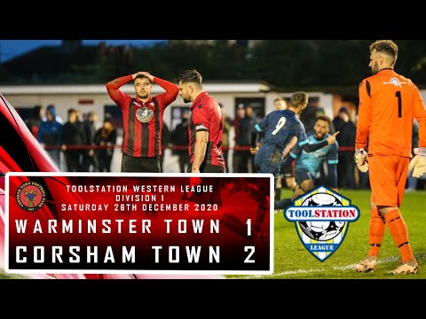 Warminster Town FC 1 V 2 Corsham Town FC - Official Match Highlights