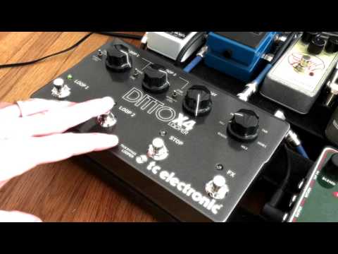 Ditto X4 Looper Review/Demo