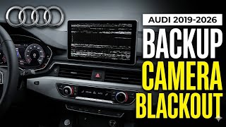 Audi Backup Camera Not Working? The Black Screen Fix