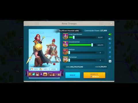 Rise of Kingdoms - Fighting Open-Field as an F2P  (5 Marches) | Mini Guide