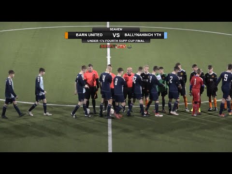 Barn United v Ballynahinch United Youth - Under 17s Fourth Supp Cup Final - 28th December 2019