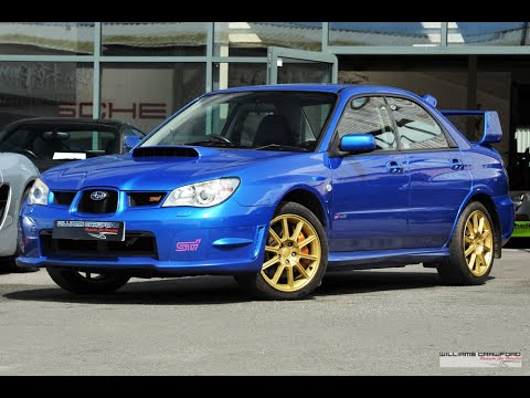Subaru Sold, 2007 Impreza WRX STi Type UK manual saloon