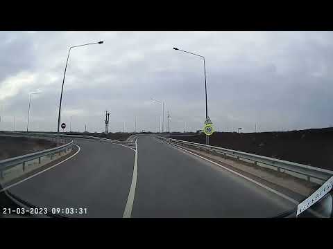 Manevrele incredibile ale unui şofer începător