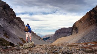 TOP 5 Hike in Banff - Bourgeau Lake to Harvey Pass (Silent)