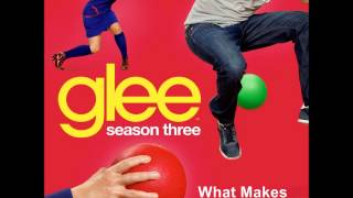 Glee - What Makes You Beautiful (Lyrics)