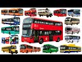 Bus Names For Kids Learn Vehicle Names In English City Bus School Bus More