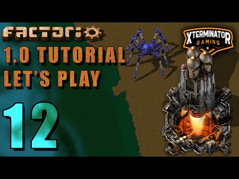 Factorio 1.0 Tutorial Lets Play EP12 -  The Unexpected :Introduction Guide For New Players Gameplay